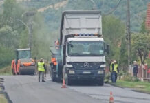 Lucrările pe DN67D, executate în proporție de 48%