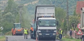 Lucrările pe DN67D, executate în proporție de 48%