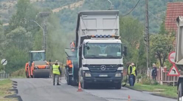 Lucrările pe DN67D, executate în proporție de 48%