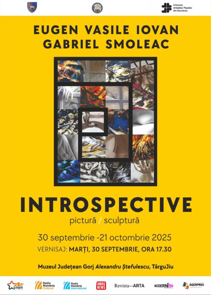 Expoziție de pictură și sculptură, azi la Muzeul Județean