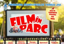 „Film în parc”, joi, la Târgu Jiu