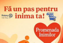 Zâmbește, mergi, câștigă! Rotary Târgu Jiu te invită la „Promenada Inimilor”