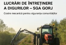 SGA Gorj, lucrări de întreținere a digurilor
