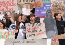 Studenții se alătură protestului profesorilor din 8 septembrie