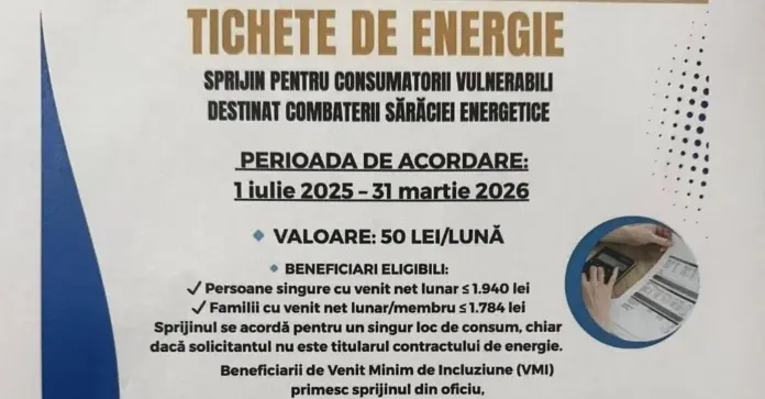 Peste 5.600 de gorjeni au primit primele tichete de energie