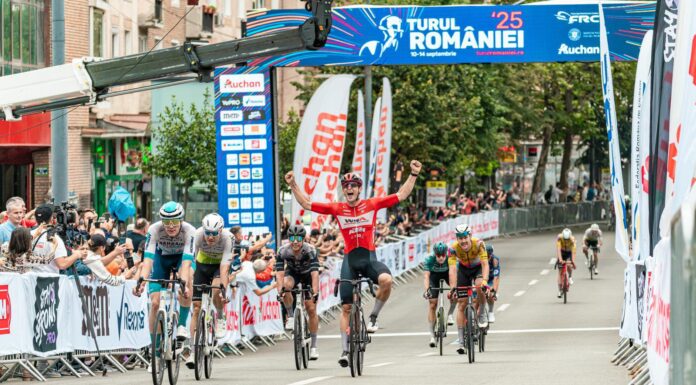 A câștigat prima etapă a Turului României la ciclism