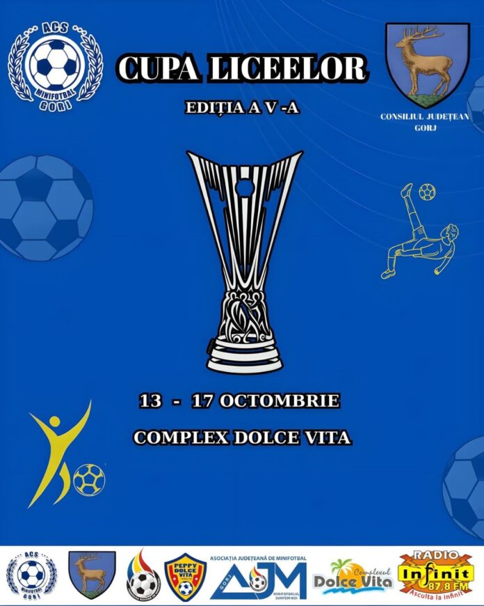 S-au stabilit optimile Cupei Liceelor la minifotbal