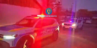 VIDEO: Percheziție în curtea unei femei, după ce a ținut polițiștii și pădurarul la poartă
