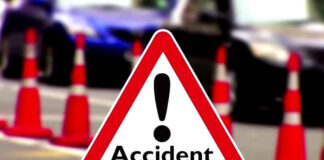 Adolescentă rănită în accident, după ce maşina în care se afla a derapat