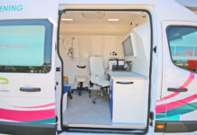 Cabinete medicale mobile pentru screening oncologic
