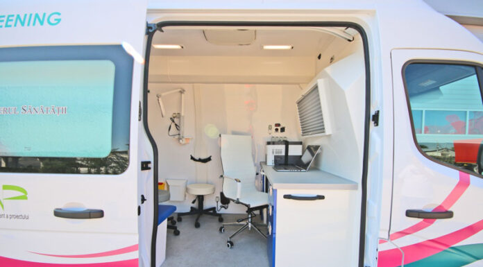 Cabinete medicale mobile pentru screening oncologic