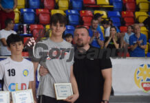 Handbalist gorjean, chemat sub tricolor