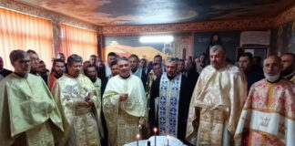 Conferinţa preoţească pastoral-misionară de toamnă a preoţilor de parohie din Protopopiatul Târgu-Cărbuneşti – Conferinţa şi referatul intitulat: «Mari duhovnici misionari români: Sf. Cuvios Mucenic Gherasim de la Tismana şi Sf. Cuvios Mucenic Visarion de la Lainici», prezentat de către Peacucernicul Pr. Iulian Miloşescu, de la Parohia Jupâneşti