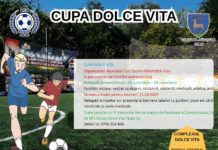 Minifotbal: Au început înscrierile pentru Cupa Dolce Vita