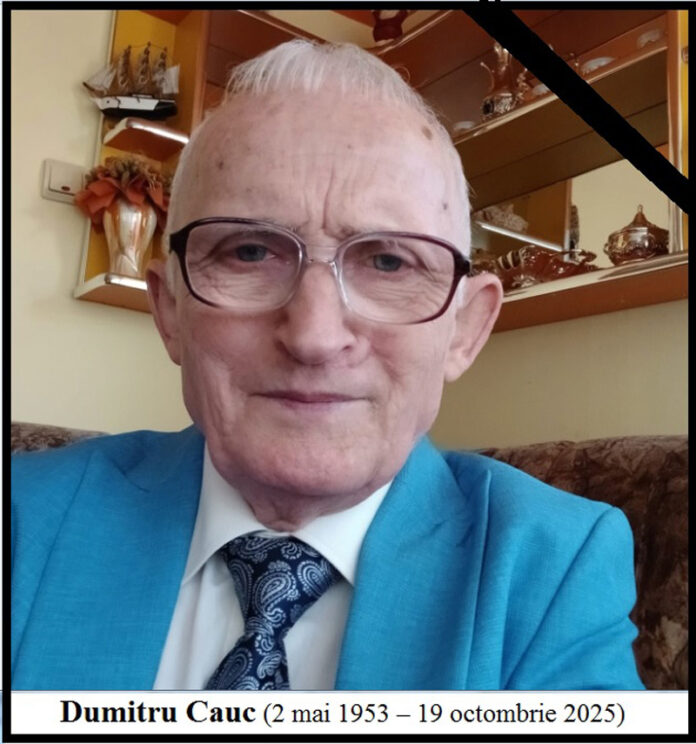 Profesorul și istoricul Dumitru Cauc a trecut în eternitate, lăsând un gol imens în inimile celor care l-au cunoscut