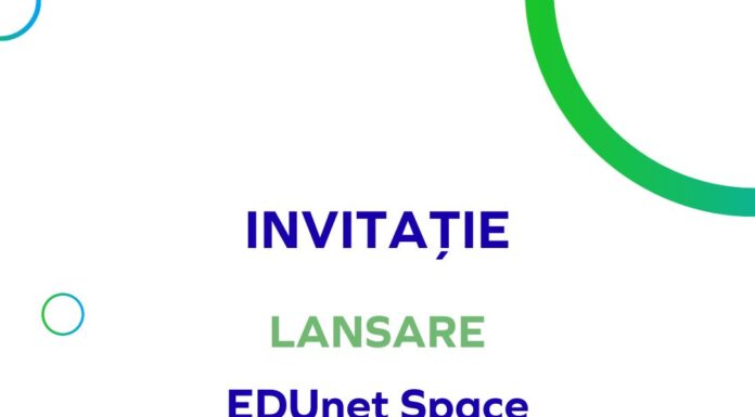 Se lansează EDUnet SPACE