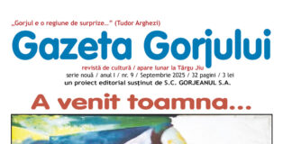 Semnal: A apărut noul număr al revistei de cultură ,,Gazeta Gorjului”