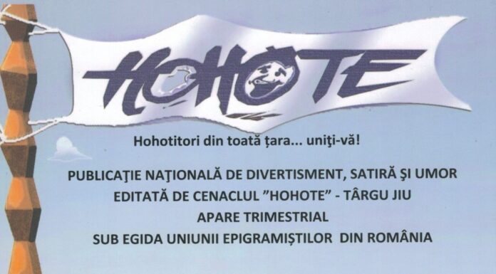 Semnal: „Hohotitori din toată țara… uniți-vă” – a apărut noul număr al revistei „Hohote”