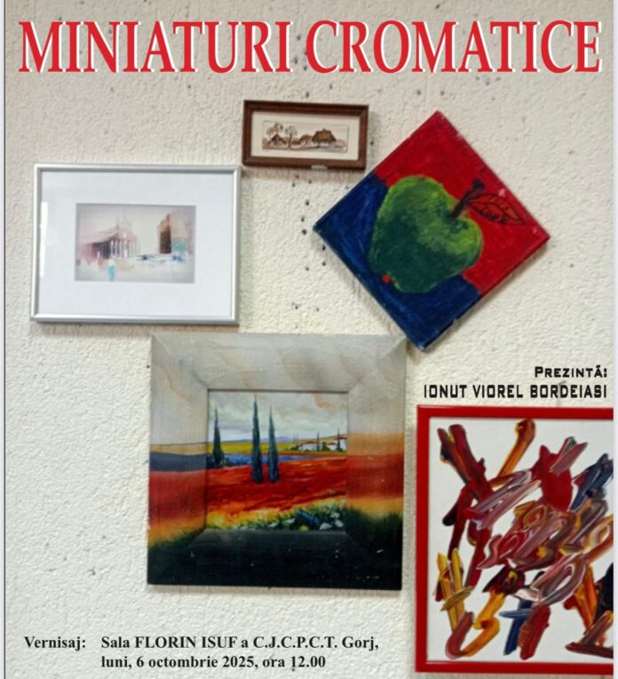 „Miniaturi Cromatice”, la Târgu Jiu