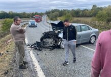 Accident la Scoarța