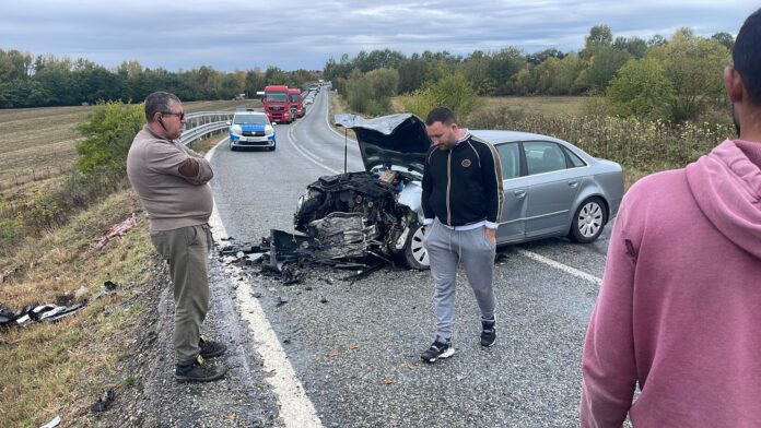 Accident la Scoarța