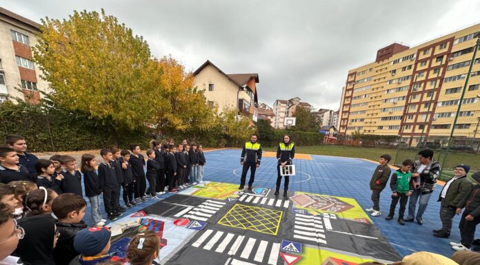 Educație rutieră pentru elevii de la clasele primare