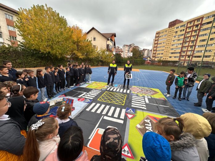 Educație rutieră pentru elevii de la clasele primare