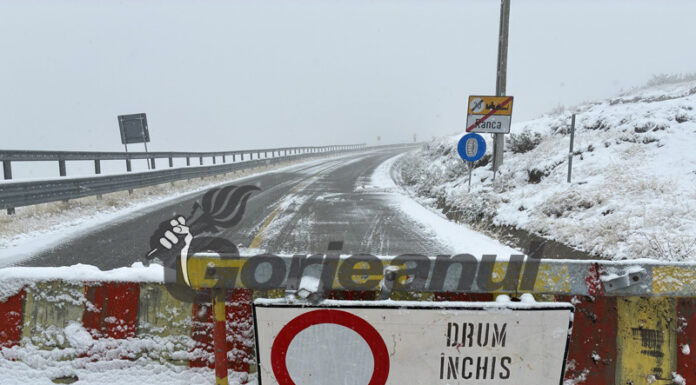 Transalpina, închisă din nou! Posibil până la primăvară!
