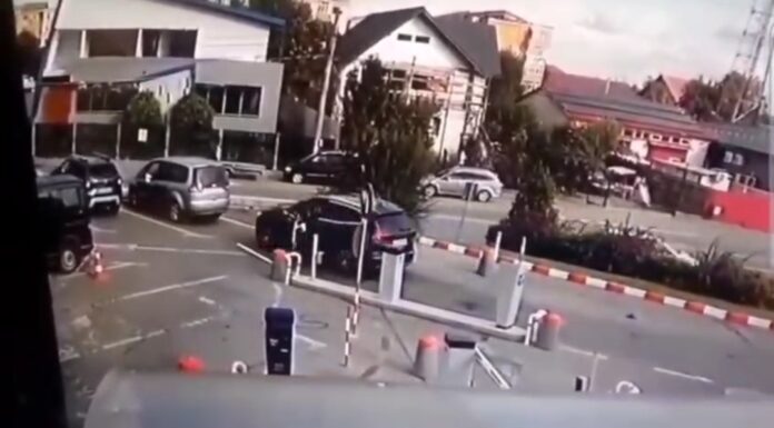 VIDEO: Întâmplare șocantă la Mall-ul din Târgu-Jiu