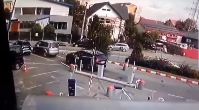 VIDEO: Întâmplare șocantă la Mall-ul din Târgu-Jiu