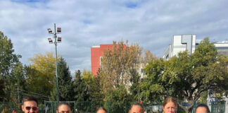 Fetele de la Florin Mergea, locul 3 la CN pe echipe