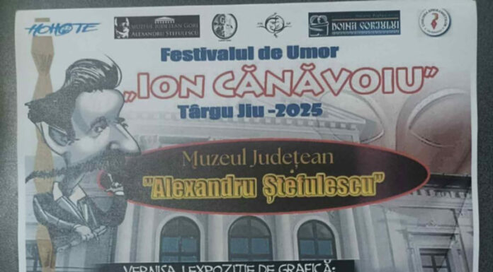 O nouă ediție a Festivalului Internațional de Umor „Ion Cănăvoiu”