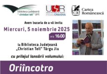 Lansare de carte la Biblioteca ”Christian Tell”