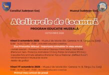 Atelierele de toamnă revin la Muzeul Județean