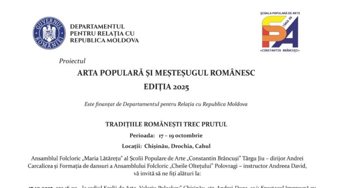 Gorjul duce folclorul peste Prut