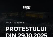 Studenții vor protesta alături de confederațiile sindicale