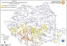 Pericolul anunțat de hidrologi pentru Gorj și alte 19 județe