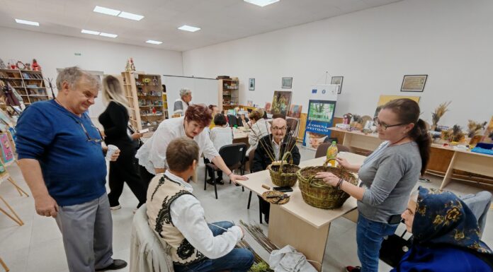 A început proiectul ”Dream Art” pentru seniorii din Peștișani!