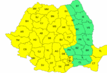 Codul galben de vânt a fost prelungit