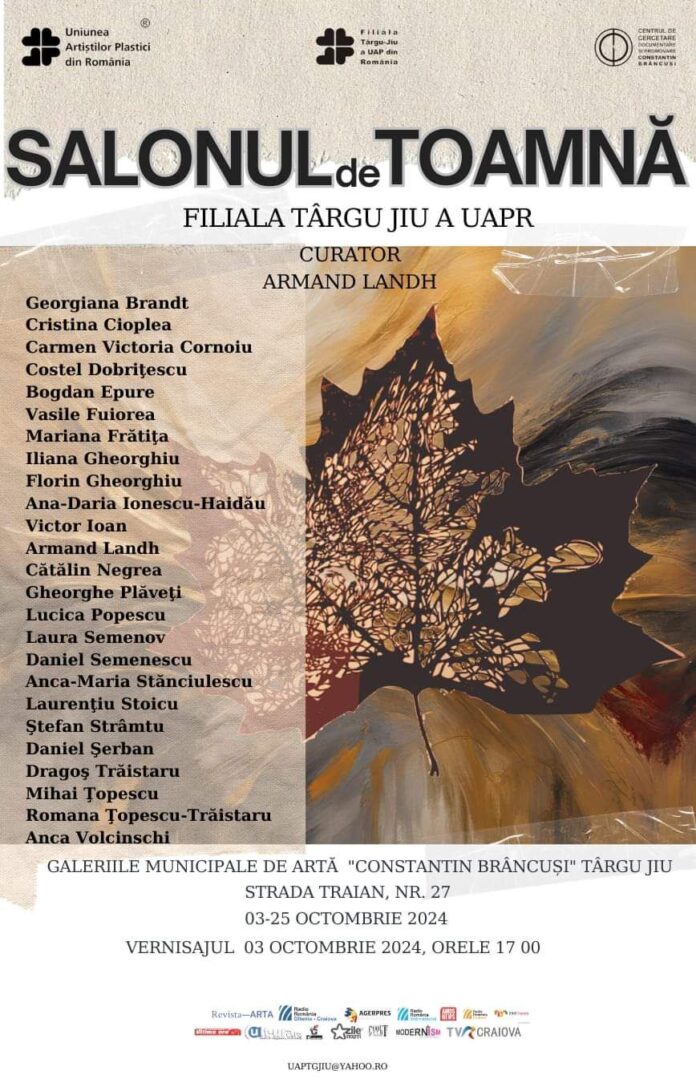 Expoziții de grafică, sculptură și arte vizuale la sediul Galeriilor Municipale de Artă și cel al Muzeului Național “Constantin Brâncuși”