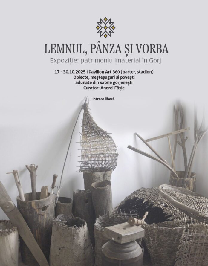 Expoziția ,,Lemnul, pânza și vorba”, inaugurată astăzi la sediul PavilionArt360