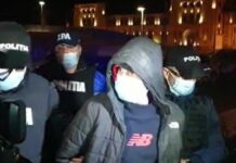 Bărbatul care a devenit celebru după ce s-a filmat înjurând polițiștii, reținut