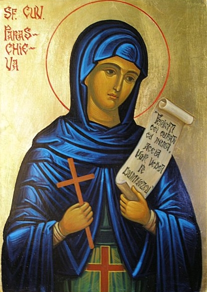 Sărbătoarea Sfintei Cuvioase PARASCHEVA, marți 14 octombrie 2025