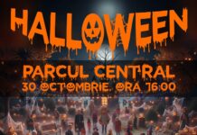 Târgu Jiu: Film în parc, ediție specială de Halloween
