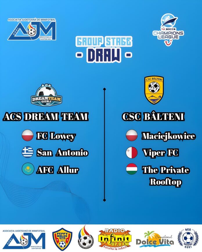 O nouă provocare pentru minifotbalul gorjean