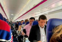 Miruță, pozat când zbura cu un avion low-cost!