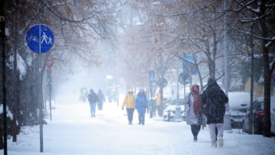 Când sunt așteptate ninsori