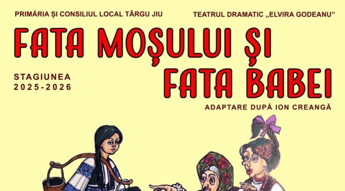 Premieră pentru copii la Teatrul „Elvira Godeanu” din Târgu Jiu