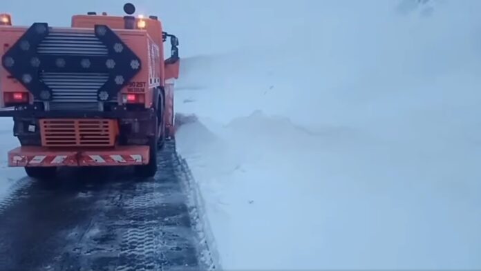 Culoar de trecere pentru crescătorii de animale pe Transalpina