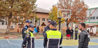 VIDEO: Acțiune amplă desfășurată de polițiști, în centrul orașului